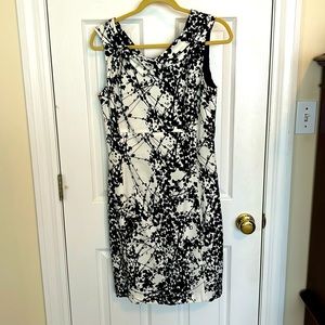 Black and white size 8 dress
